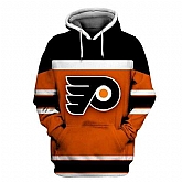 Flyers Orange Black All Stitched Hooded Sweatshirt,baseball caps,new era cap wholesale,wholesale hats